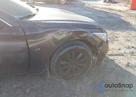 2015 Infiniti Q50 Premium from USA, damaged, VIN JN1BV7AP4FM353800